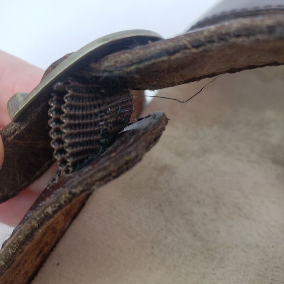 Dansko Dark Brown Leather Sandals - Picture 10 of 10